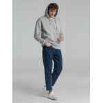 Толстовка на молнии с капюшоном SIVERGA HEAVY 2.0, серый меланж, размер XS