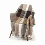 Плед EDINBURGH, бежево-коричневый