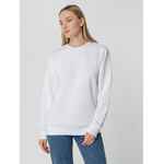 Свитшот унисекс SUBLIMATISM, белый, размер S