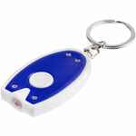 Брелок-фонарик VIVID, VER.2, синий с белым