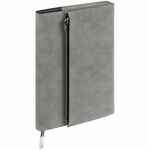 Ежедневник GRACE на заказ, недатированный, серый