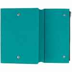 Ежедневник GRACE на заказ, недатированный, бирюзовый