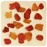 Шоколад MAUKAS, белый с цукатами