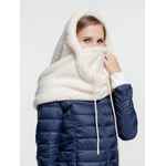 Балаклава-капюшон FLOCKY, молочно-белая