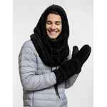 Варежки FLOCKY, черные