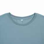 Футболка унисекс оверсайз CROSSTOWN, серо-зеленая, размер S