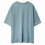 Футболка унисекс оверсайз CROSSTOWN, серо-зеленая, размер S