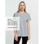 Футболка унисекс ANKARA, серый меланж, размер XS