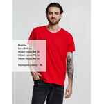 Футболка унисекс ANKARA, красная, размер XS