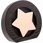 Стела CONSTANTA DARK, с бронзовой звездой