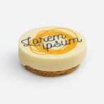 Печенье DREAM WHITE в белом шоколаде, круг