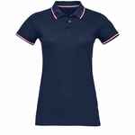 Рубашка поло женская PRESTIGE WOMEN темно-синяя, размер XXL
