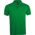 Рубашка поло мужская PRIME MEN 200 ярко-зеленая, размер S
