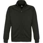 Толстовка мужская на молнии SUNDAE 280 черная, размер M