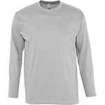 Футболка мужская с длинным рукавом MONARCH 150 серый меланж, размер XXL