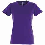 Футболка женская IMPERIAL WOMEN 190 темно-фиолетовая, размер XL
