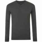 Пуловер мужской GLORY MEN черный меланж, размер XXL