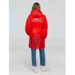 Дождевик «Воплащение красоты», красный, размер M