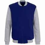 Бомбер COLLEGE ярко-синий, размер M