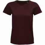 Футболка женская PIONEER WOMEN, бордовая, размер S