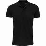 Рубашка поло мужская PLANET MEN, черная, размер S