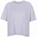 Футболка оверсайз женская BOXY WOMEN, сиреневая, размер XS