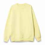 Свитшот унисекс COLUMBIA, светло-желтый, размер 3XL