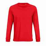 Футболка унисекс с длинным рукавом PIONEER LSL, красная, размер S