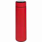 Смарт-бутылка с заменяемой батарейкой LONG THERM SOFT TOUCH, красная
