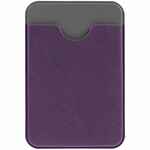 Чехол для карты на телефон DEVON, фиолетовый с серым