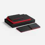 Набор MULTIMO MAXI, черный с красным