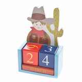 Вечный календарь деревянный