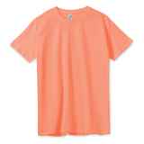 Футболка REGENT 150, оранжевая (абрикосовая), размер S