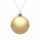 Елочный шар FINERY GLOSS, 8 см, глянцевый золотистый