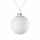 Елочный шар FINERY MATT, 8 см, матовый белый