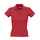 Рубашка поло женская PEOPLE 210 красная, размер S