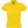 Рубашка поло женская PEOPLE 210 желтая, размер XXL