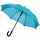 Зонт-трость UNDERCOLOR с цветными спицами, бирюзовый