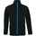 Куртка мужская NOVA MEN 200, черная с ярко-голубым, размер XL