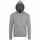 Толстовка унисекс STONE серый меланж, размер M