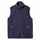 Жилет флисовый унисекс NESSE, темно-синий, размер XS/S