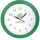 Часы настенные VIVID LARGE, зеленые