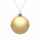 Оформительский шар FINERY, 8 см, глянцевый золотистый