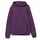 Толстовка с капюшоном унисекс HOODIE, фиолетовый меланж, размер XS