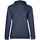 Толстовка с капюшоном женская HOODIE, синий меланж, размер XL