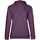 Толстовка с капюшоном женская HOODIE, фиолетовый меланж, размер M