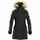 Куртка парка женская EXPLORER серый меланж, размер XS
