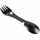 Походный столовый прибор FULL SPOON, черный
