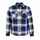 Куртка-рубашка оверсайз унисекс NOAH, синяя, размер XL/XXL