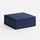 Коробка складная QUADRA FOLD, темно-синяя
